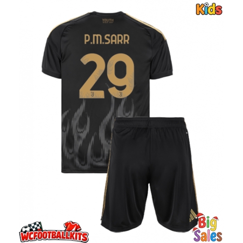 Juventus Pape Matar Sarr #29 Replica Third Stadium Kit for Kids 2026-27 Short Sleeve (+ pants)